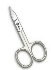 NAIL SCISSORS STRAIGHT TIP ARROW POINT FINE TIP SS